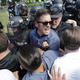 White nationalist Richard Spencer and his supporters clash with Virginia State Police in Lee Park after the ‘Unite the Right’ rally was declared an unlawful gathering August 12, 2017 in Charlottesville, Virginia (Photo by Chip Somodevilla/Getty Images)